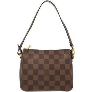 Louis Vuitton Damier Ebene Brown Truth Makeup Accessory Clutch Bag